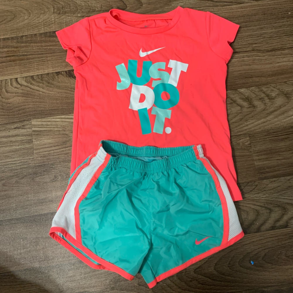 Just Do It Nike Tshirt & shorts set